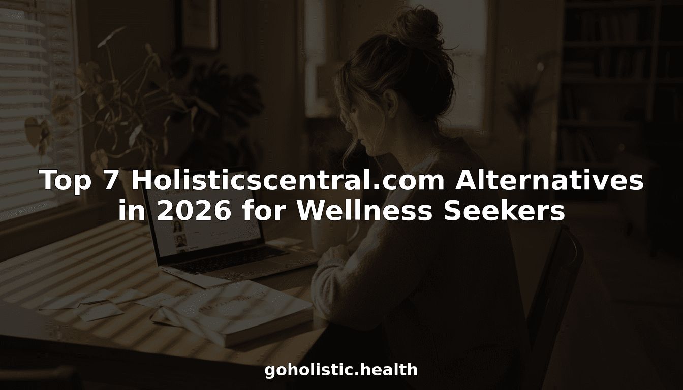 Top 7 Holisticscentral.com Alternatives in 2026 for Wellness Seekers