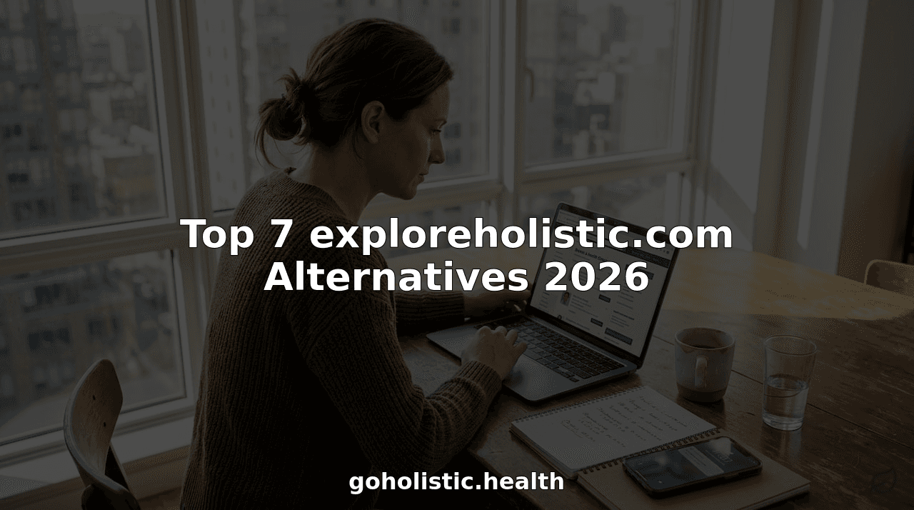 Top 7 exploreholistic.com Alternatives 2026