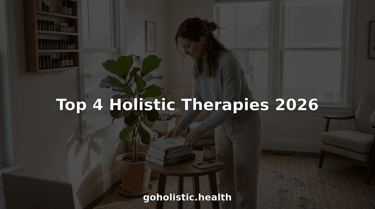 Top 4 Holistic Therapies 2026