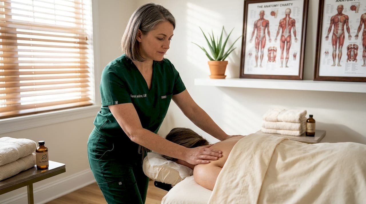 How therapeutic massage relieves chronic pain and stress